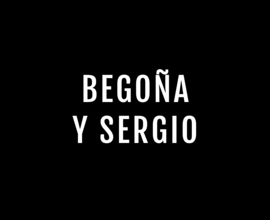Begoña y Sergio